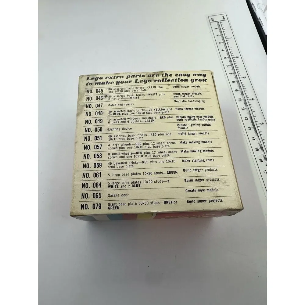 Vintage LEGO Extra Parts No 053 Bricks 1966